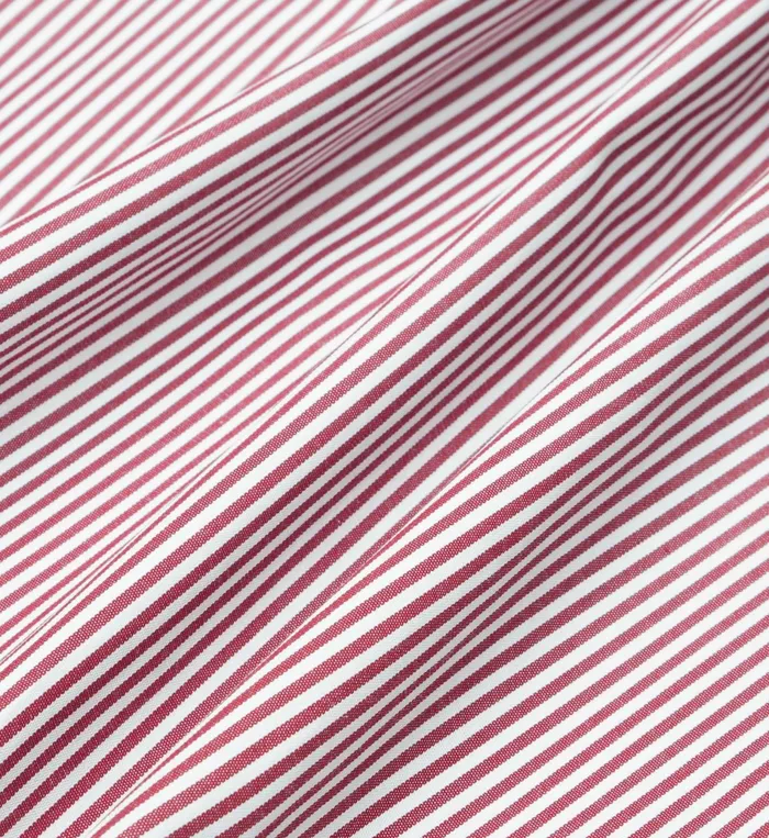 Sporty and Rich Underwear Women Serif Logo Boxer Short 8211 Red Striped