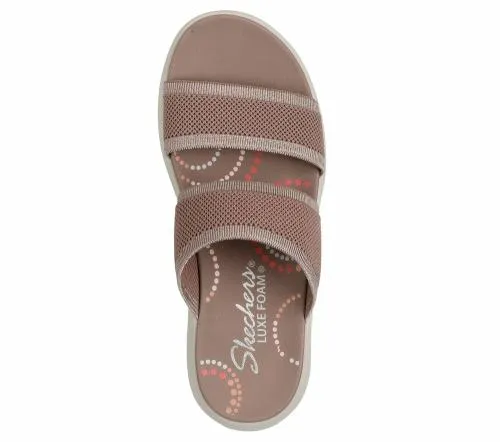 Sporty Slim Mocha Women SKECHERS Sandals