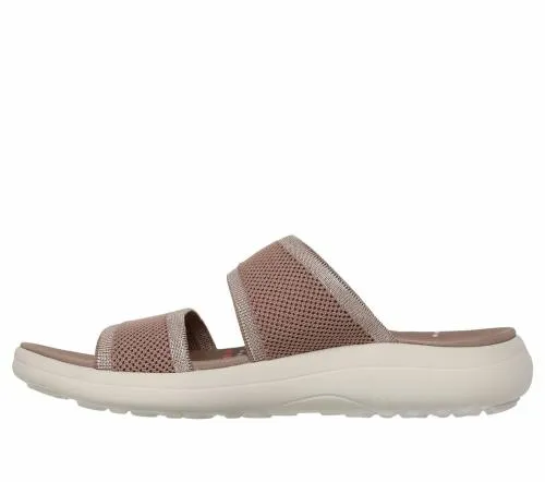 Sporty Slim Mocha Women SKECHERS Sandals