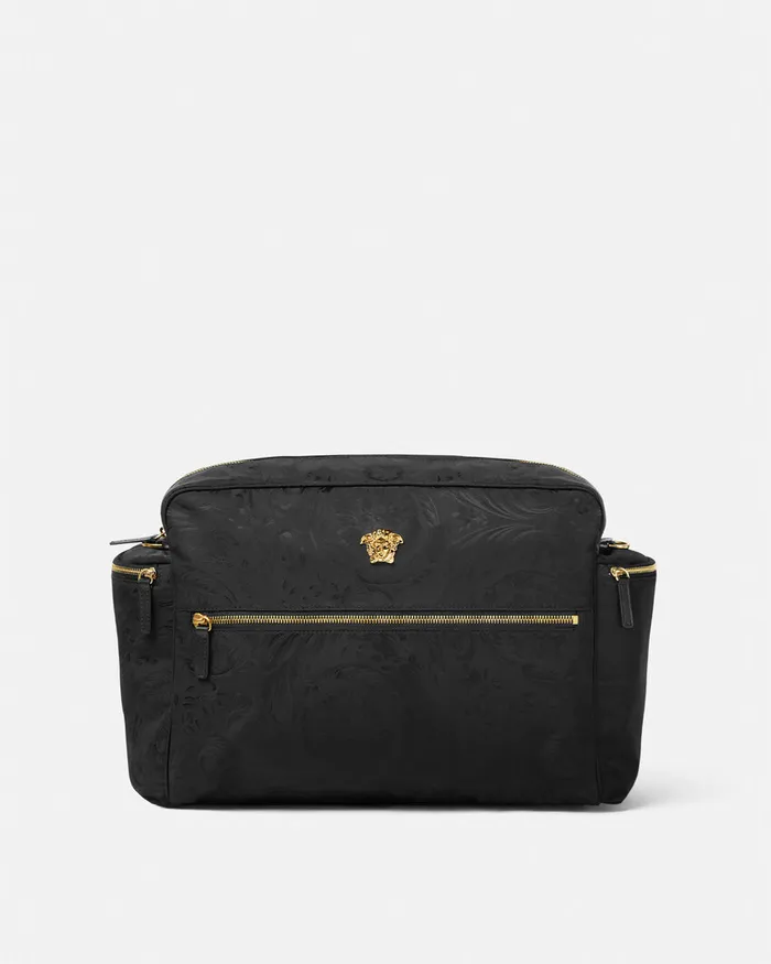 Strollers and Others Kids Versace Barocco Baby Changing Mat Bag Blackgold
