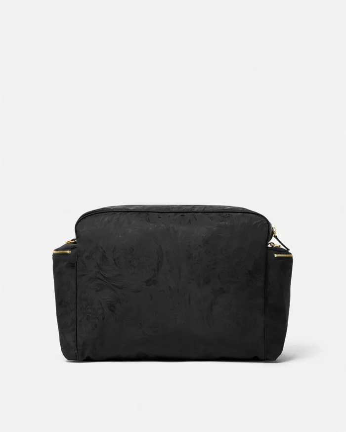 Strollers and Others Kids Versace Barocco Baby Changing Mat Bag Blackgold
