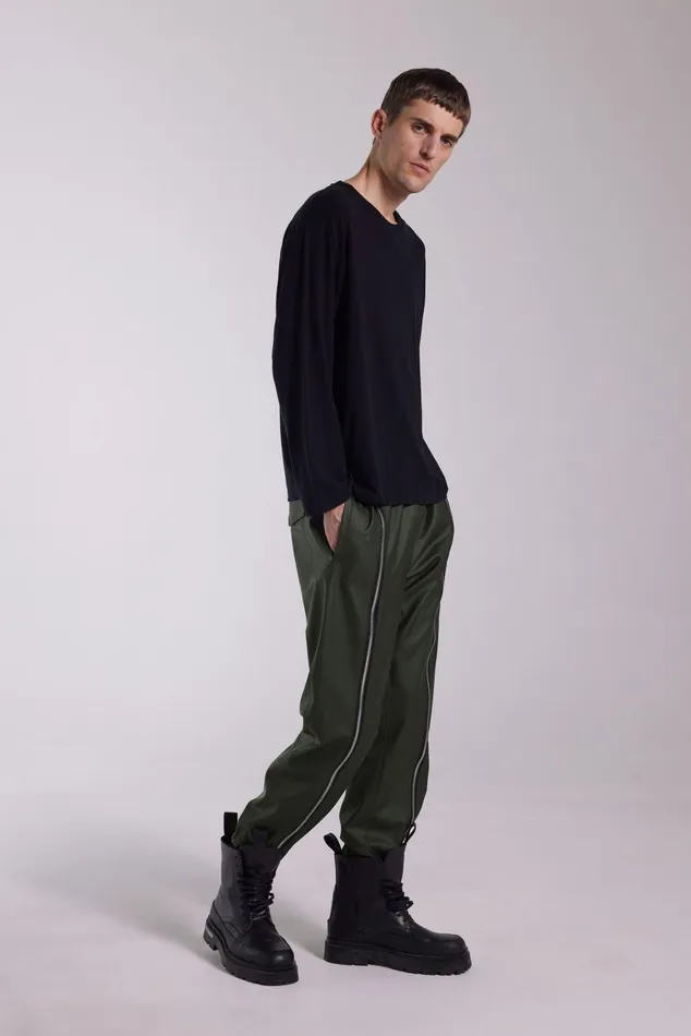 Stutterheim Bromma Trousers Dark Green Men Trousers