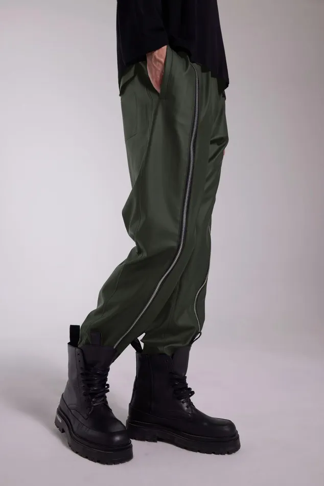 Stutterheim Bromma Trousers Dark Green Men Trousers