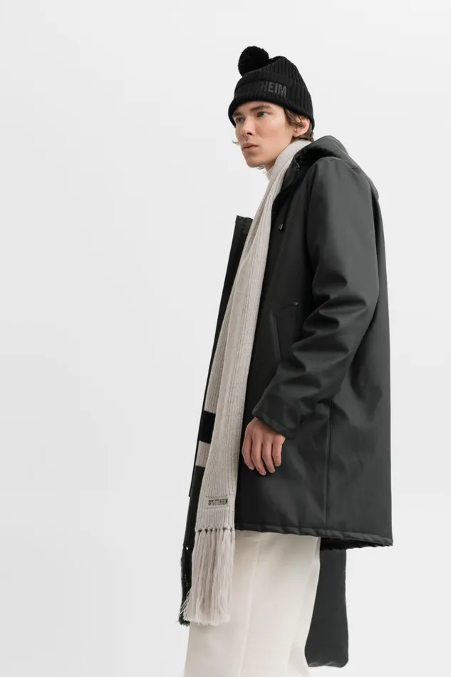 Stutterheim Fringe Scarf Light Sand Women Scarves