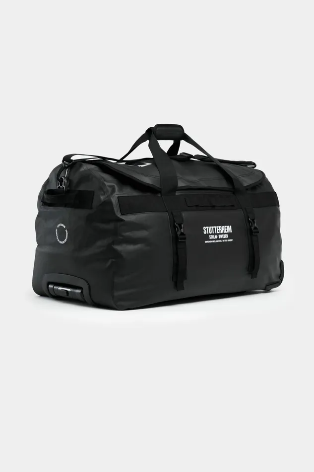 Stutterheim Rain Trolley 115L Black Women Weekend Bags