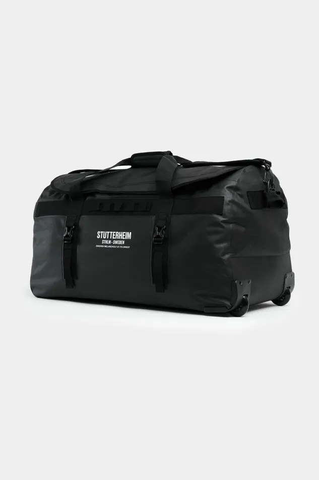 Stutterheim Rain Trolley 115L Black Women Weekend Bags