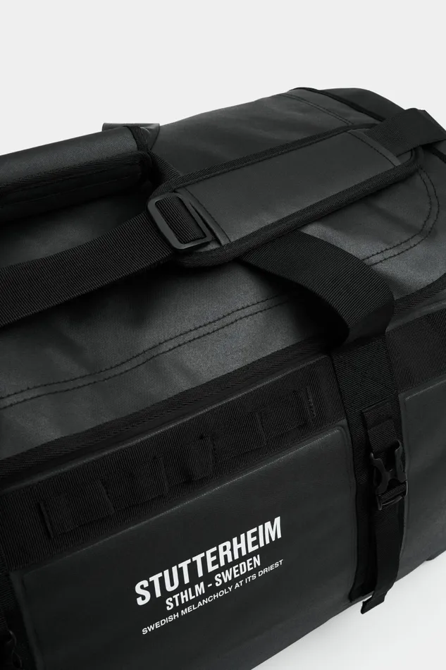 Stutterheim Rain Trolley 115L Black Women Weekend Bags