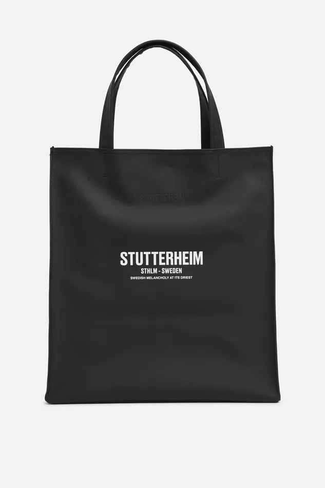Stutterheim Stylist Bag Black Women Tote Bags