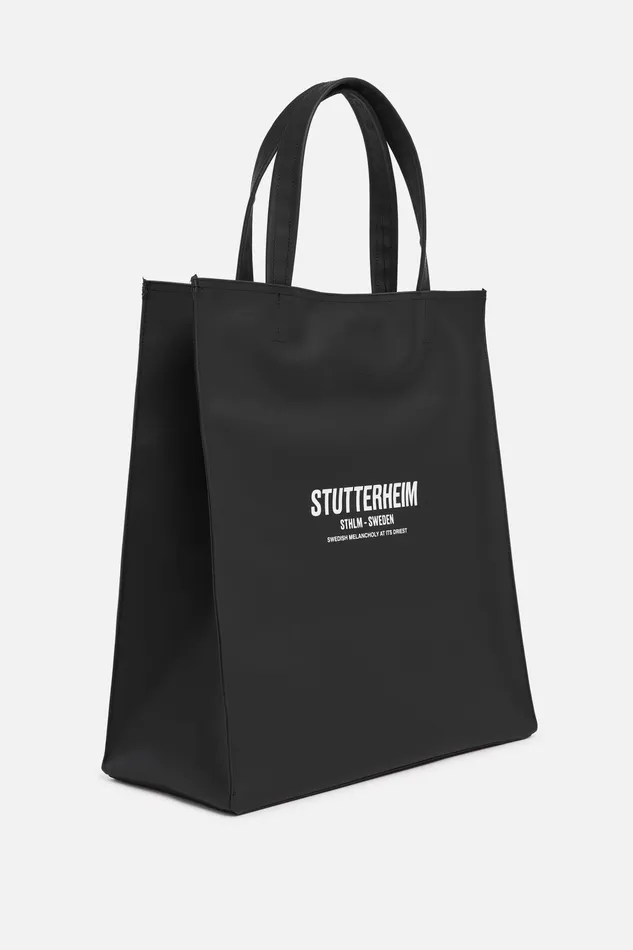 Stutterheim Stylist Bag Black Women Tote Bags