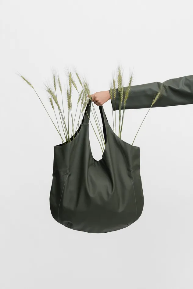 Stutterheim Svea Bag Green Women Tote Bags
