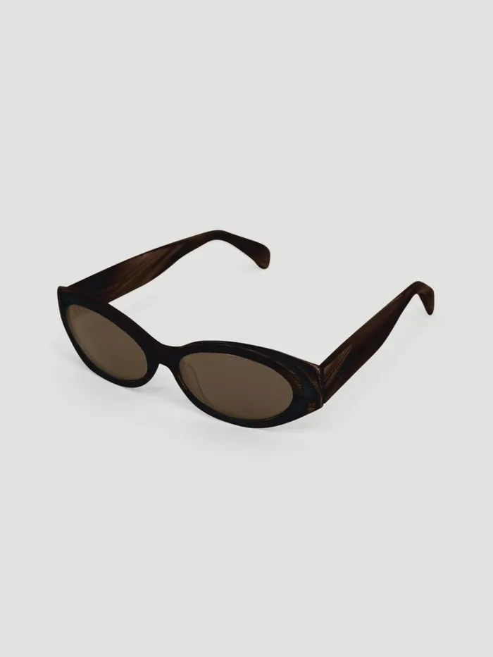 Sunglasses WomenMen Holzweiler Lieben Frame Brown