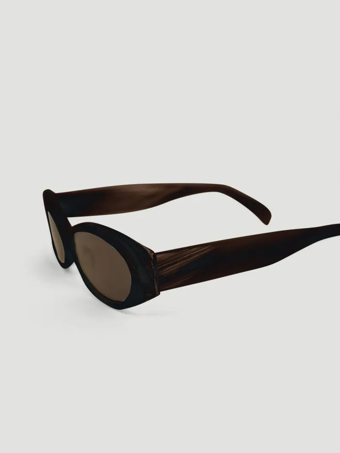 Sunglasses WomenMen Holzweiler Lieben Frame Brown