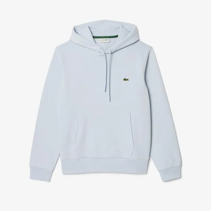 Sweaters and Sweatshirts Men Lacoste Men039s Classic Fit Cotton Blend Hoodie Phoenix Blue J2g