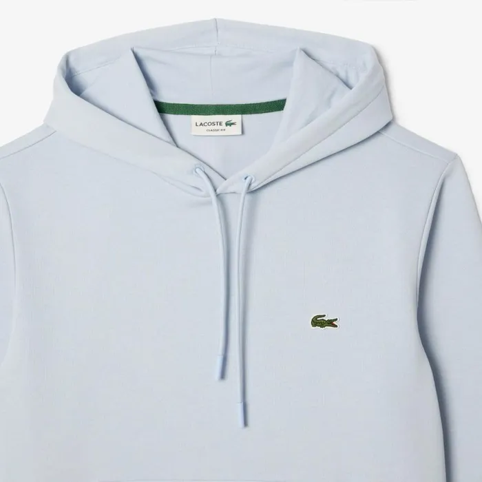 Sweaters and Sweatshirts Men Lacoste Men039s Classic Fit Cotton Blend Hoodie Phoenix Blue J2g