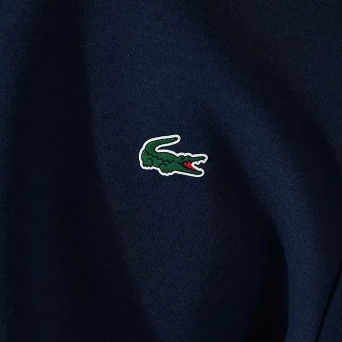 Sweaters and Sweatshirts Men Lacoste Mens Sport Mesh Panels Sweatshirt Navy Blue 423