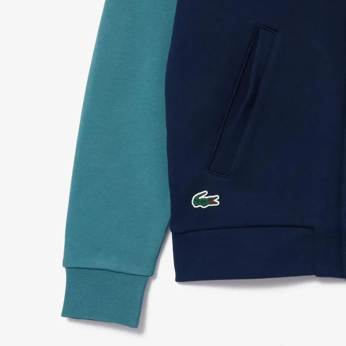 Sweaters and Sweatshirts Men Lacoste Unisex Miami Open Edition Bomber Jacket Navy Blue Blue Itg
