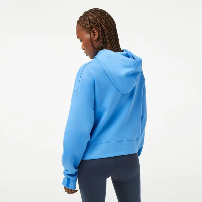 Sweaters and Sweatshirts Women Lacoste Women039s Hoodie Ethereal Blue L99