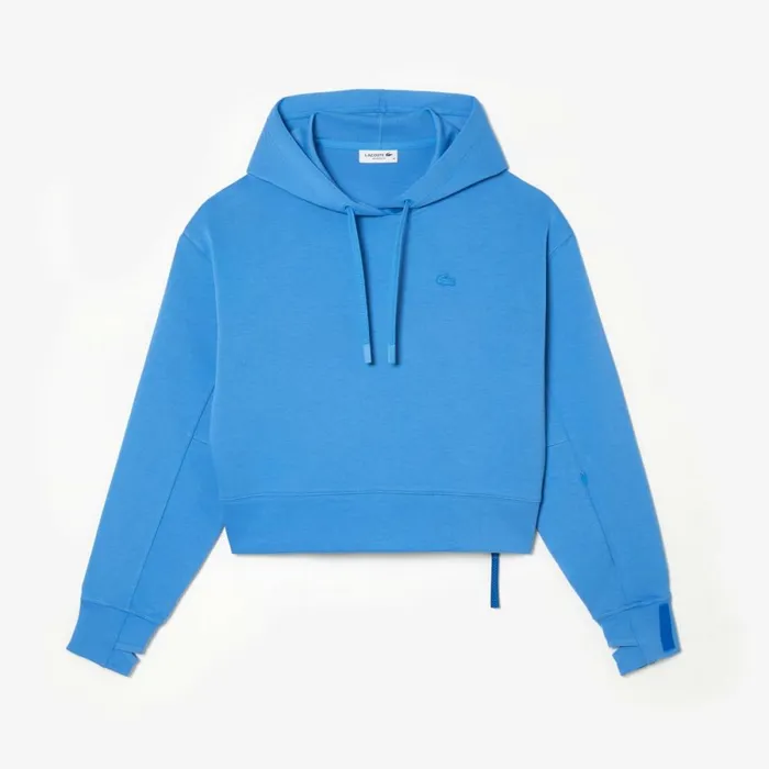 Sweaters and Sweatshirts Women Lacoste Women039s Hoodie Ethereal Blue L99