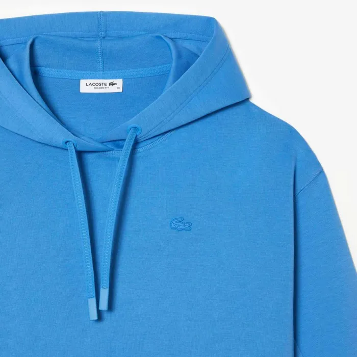 Sweaters and Sweatshirts Women Lacoste Women039s Hoodie Ethereal Blue L99