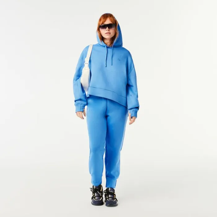 Sweaters and Sweatshirts Women Lacoste Women039s Hoodie Ethereal Blue L99