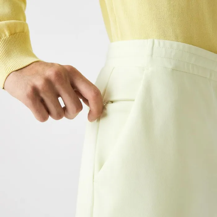 Sweatpants and Trousers Men Lacoste Men039s Slim Fit Branded Sweatpants Yellow 6gd