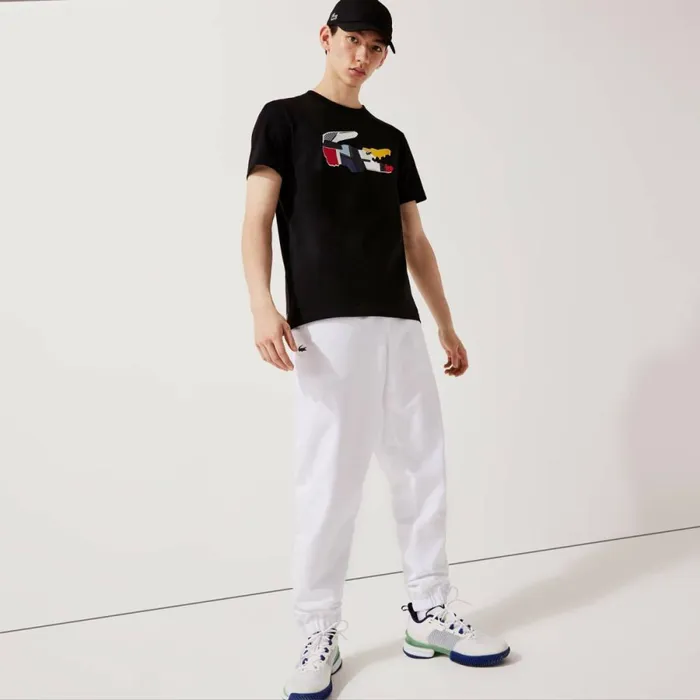 Sweatpants and Trousers Men Lacoste Men039s Sport Lightweight Sweatpants White 001