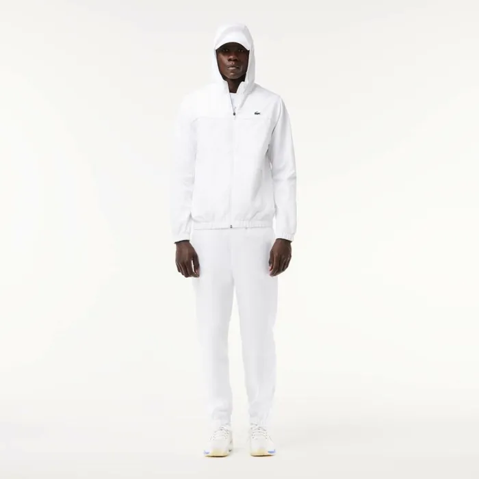 Sweatpants and Trousers Men Lacoste Men039s Sport Lightweight Sweatpants White 001