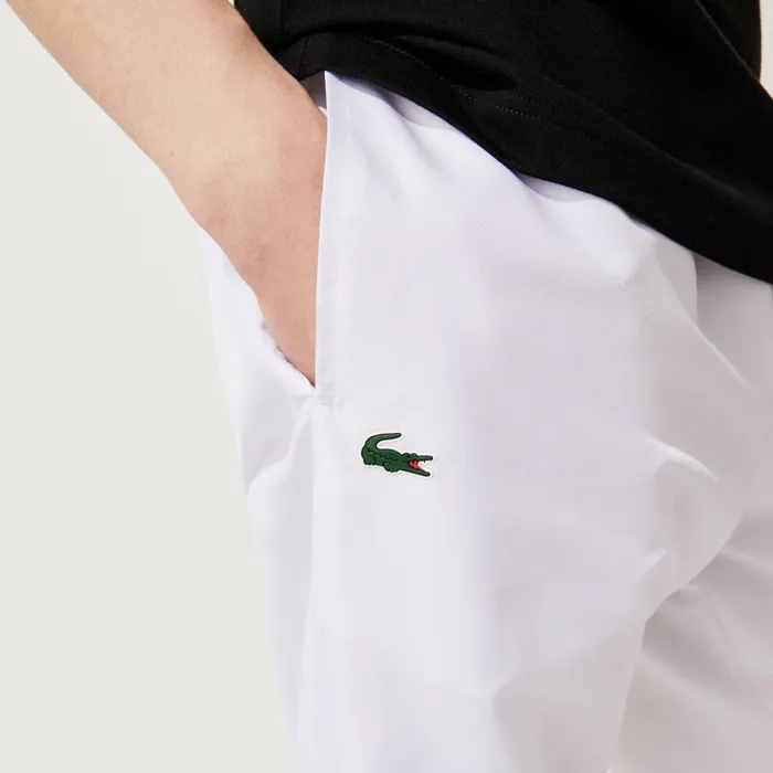 Sweatpants and Trousers Men Lacoste Men039s Sport Lightweight Sweatpants White 001