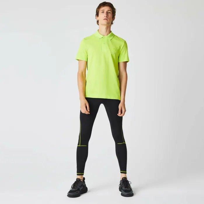 Sweatpants and Trousers Men Lacoste Men039s SPORT Thermal Leggings Black Yellow 60r Sweatpants and Trousers Men Lacoste Men039s SPORT Thermal Leggings Black Yellow 60r