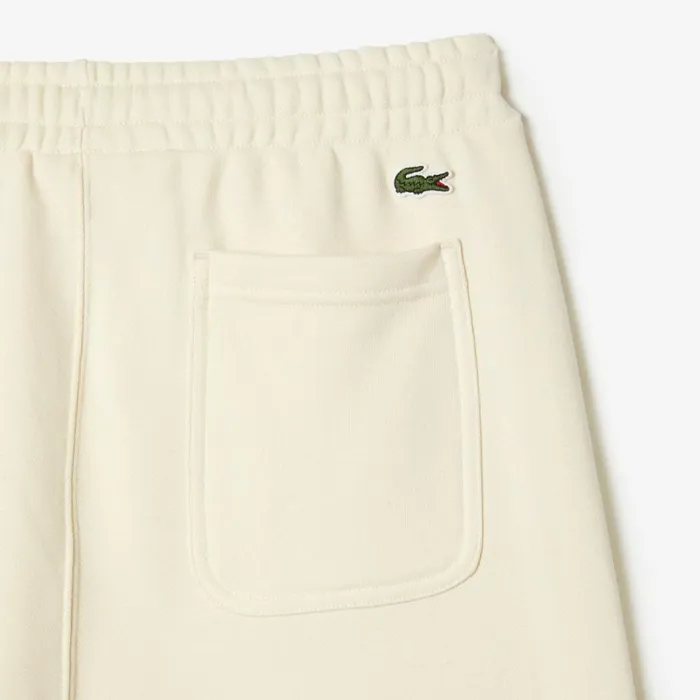 Sweatpants and Trousers Men Lacoste Mens Organic Cotton Sweatpants Cream Xfj