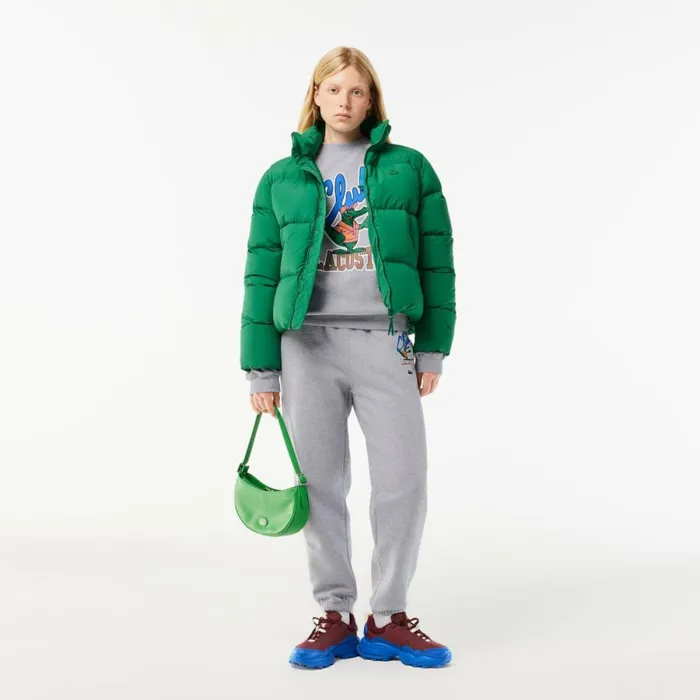 Sweatpants and Trousers MenWomen Lacoste Unisex Iconic Print Sweatpants Grey Chine Cca