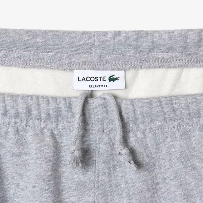 Sweatpants and Trousers MenWomen Lacoste Unisex Iconic Print Sweatpants Grey Chine Cca