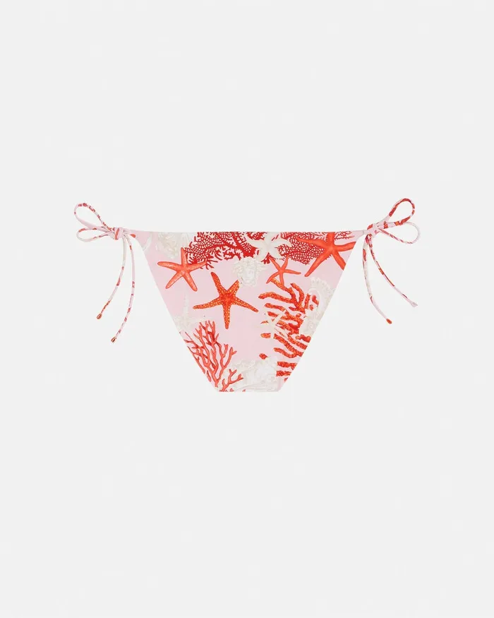 Swimwear Women Versace Barocco Sea Bikini Bottoms Pinkprint