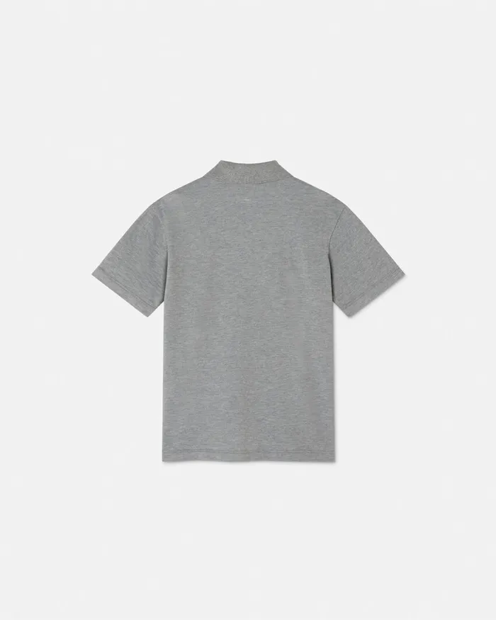 Tshirts and Polos Kids Versace Medusa Polo Shirt Gray