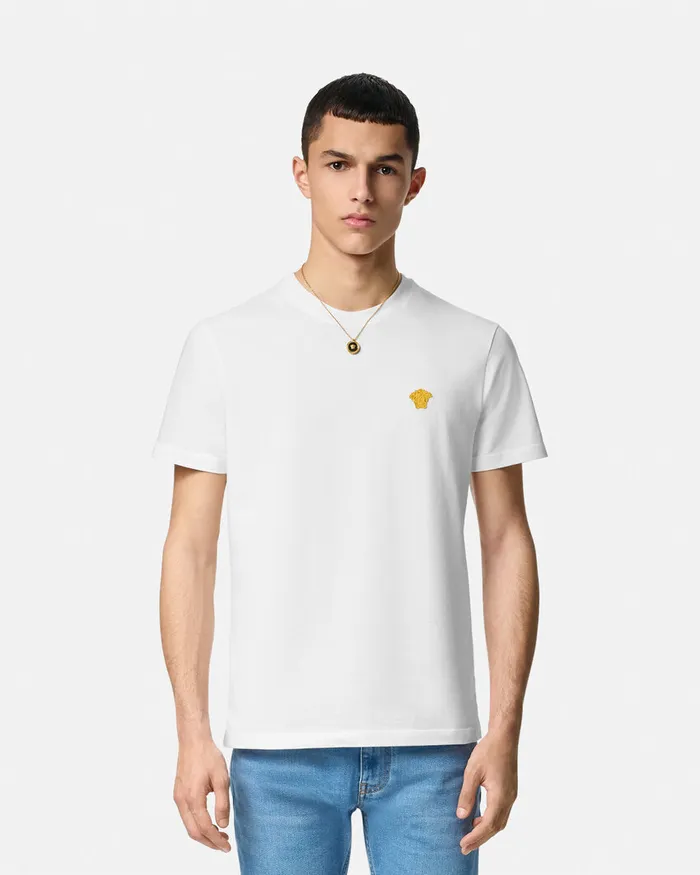 TShirts and Polos Men Versace Medusa TShirt White
