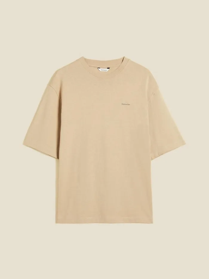 Tshirts and Sweats Men Holzweiler M Relaxed Tee Sand