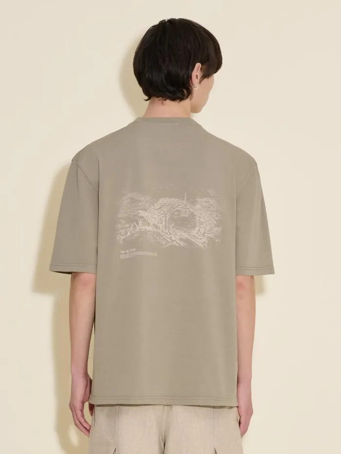 Tshirts and Sweats Men Holzweiler Ranger National Tee Taupe