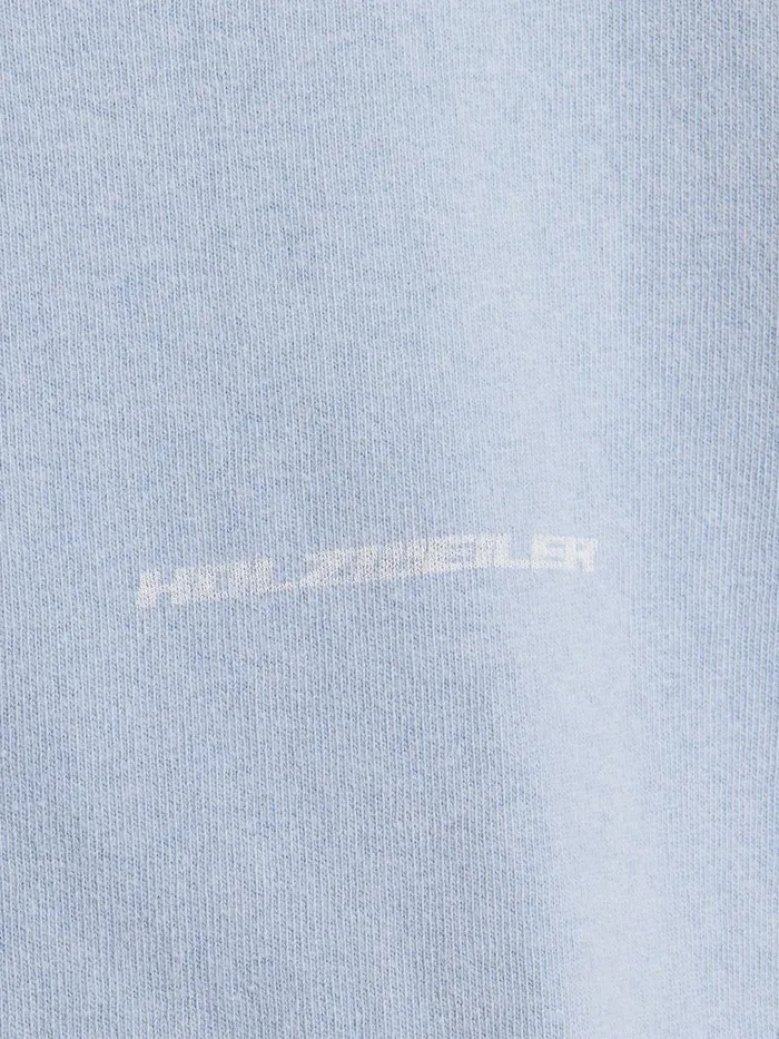 Tshirts and Sweats Women Holzweiler Kjerag Denim Fade Crop Tee Lt Blue