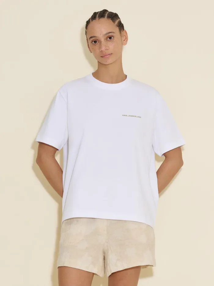 Tshirts and Sweats Women Holzweiler Kjerag Elderflower Tee White