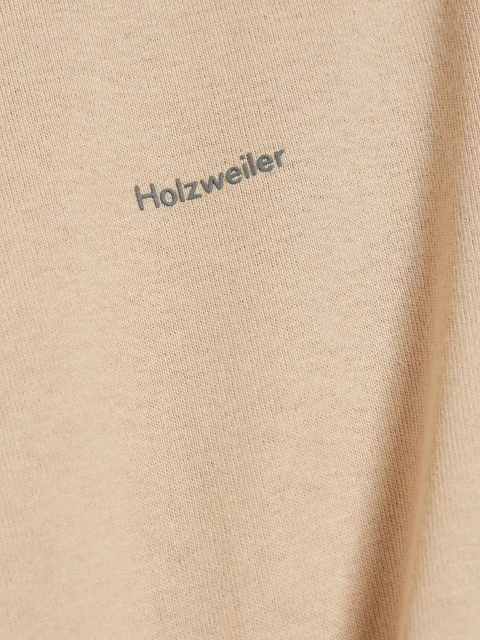 Tshirts and Sweats Women Holzweiler W Relaxed Tee Sand