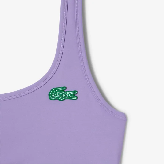 TShirts and Tops Women Lacoste Women039s Lacoste X Bandier All Motion Colorblock Sports Bra Purple Ix7