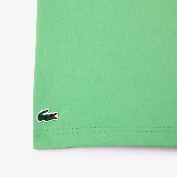 TShirts Men Lacoste Men039s Miami Open Edition UltraDry Tennis TShirt Green Uyx
