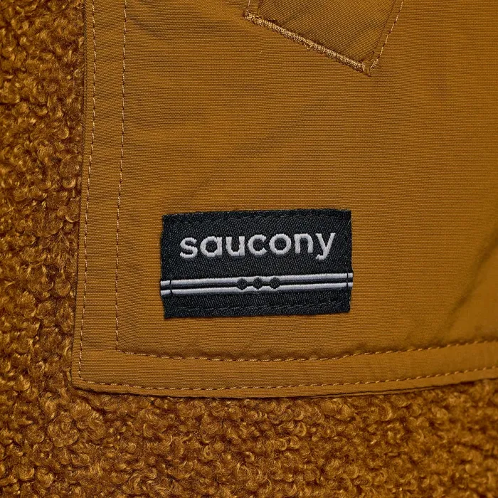 Tops Recovery Sherpa Pullover Bronze Saucony MenWomen