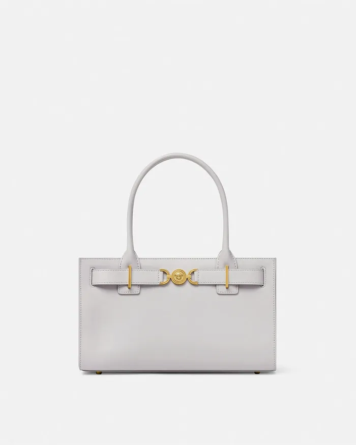 Totes Women Versace Medusa 03995 Tote Bag Gray