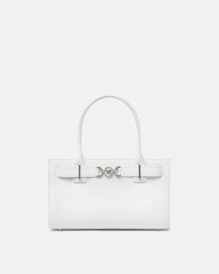 Totes Women Versace Medusa 03995 Tote Bag White