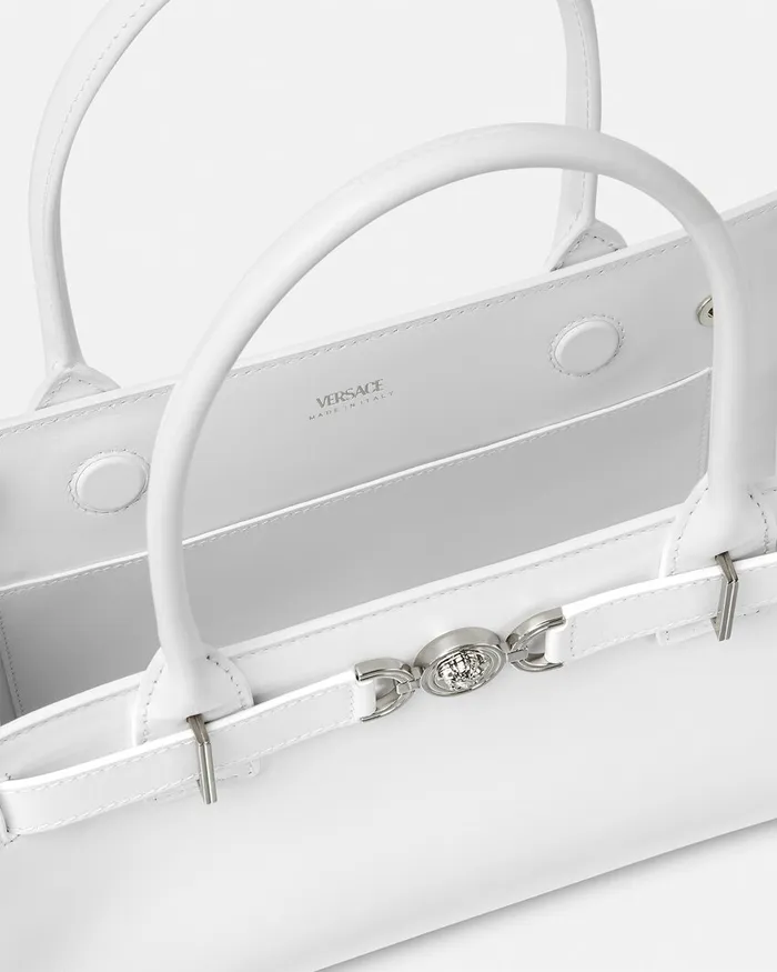 Totes Women Versace Medusa 03995 Tote Bag White