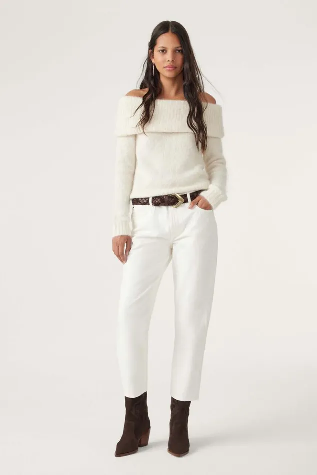 TrocaLongSleeve Sweater Clothing Baandsh Sweaters and Cardigans
