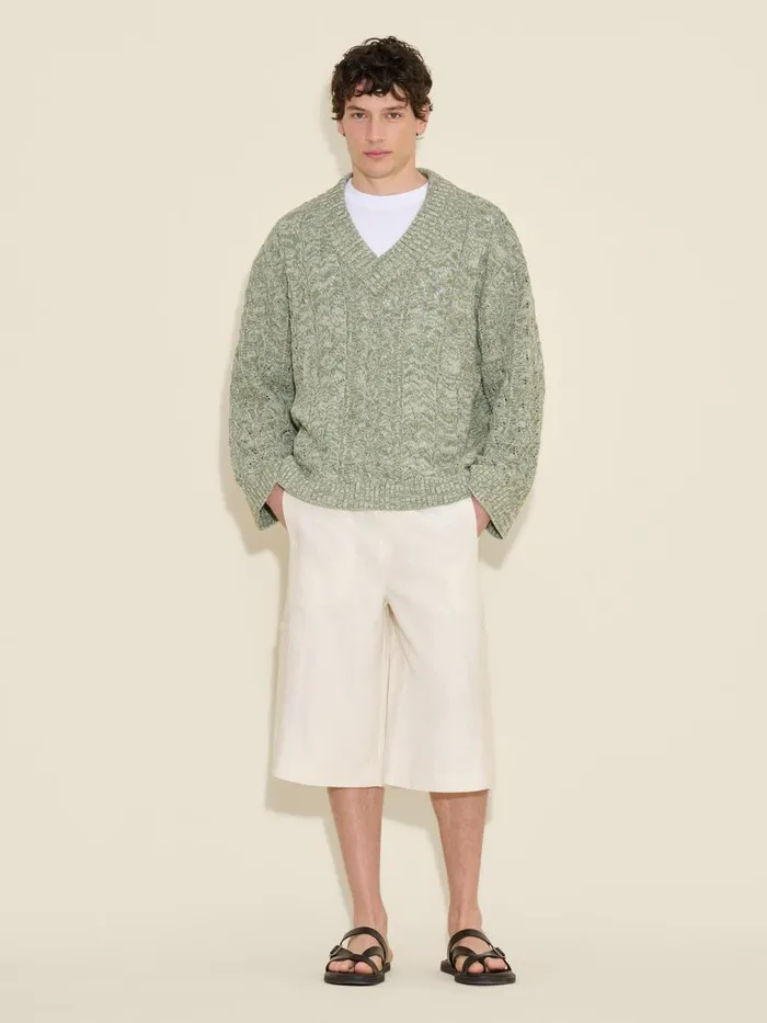 Trousers and Shorts Men Holzweiler Tevy Shorts White