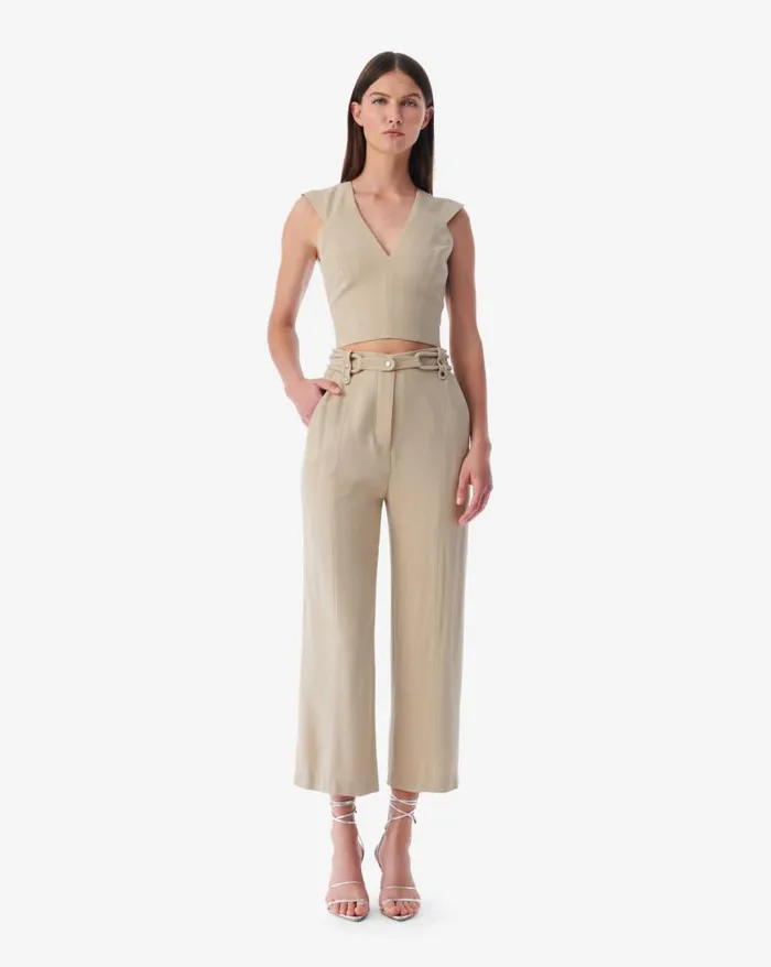 Trousers Women IRO VIMIEL HIGHWAISTED STRAIGHTLEG PANTS