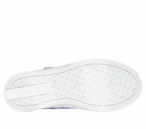 Twinkle Toes Twinkle Sparks 8211 Ombre Flutter Lavender Multi Kids SKECHERS Kids UK Sizes 9525